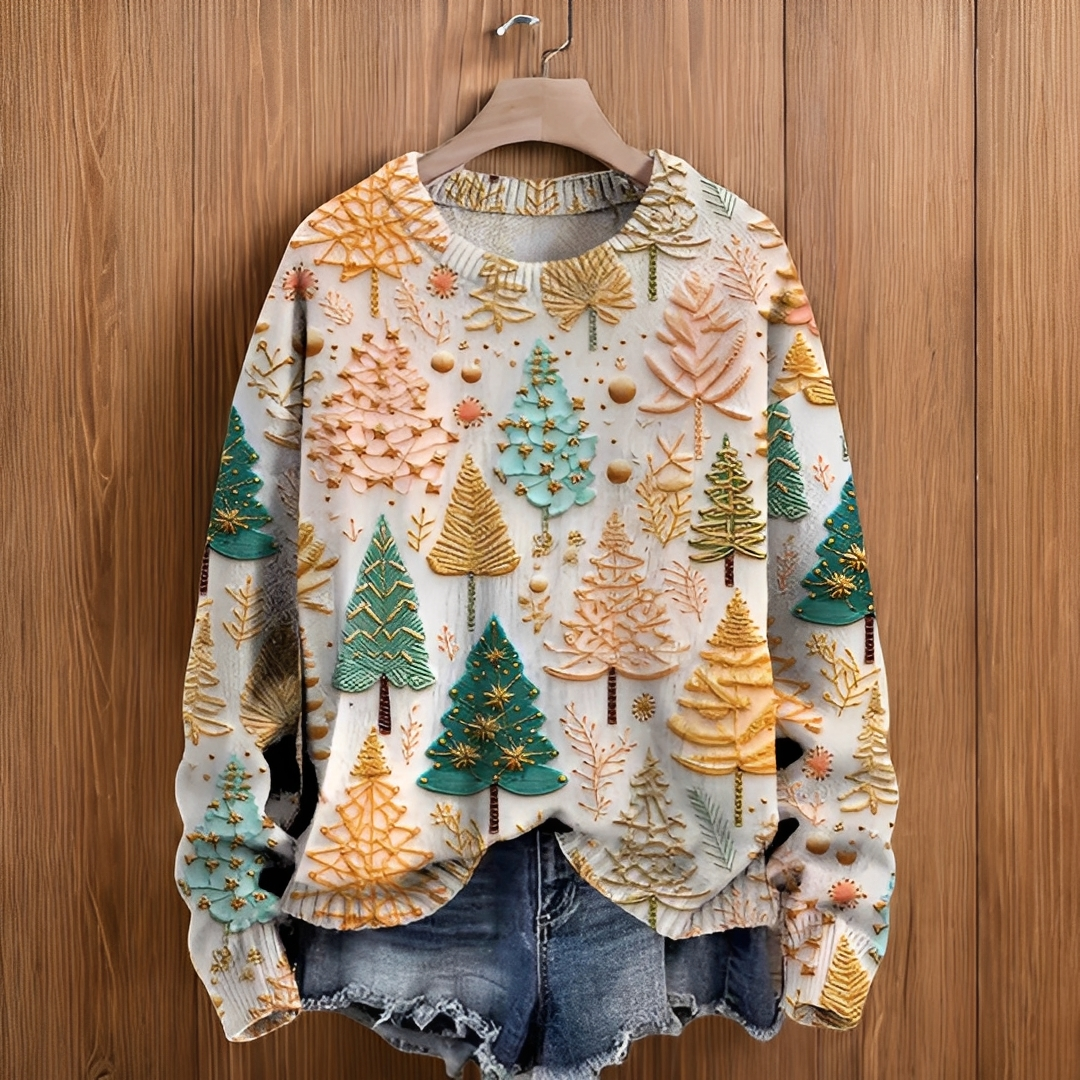 Adolphina - Bequemer Winterpullover für Frauen