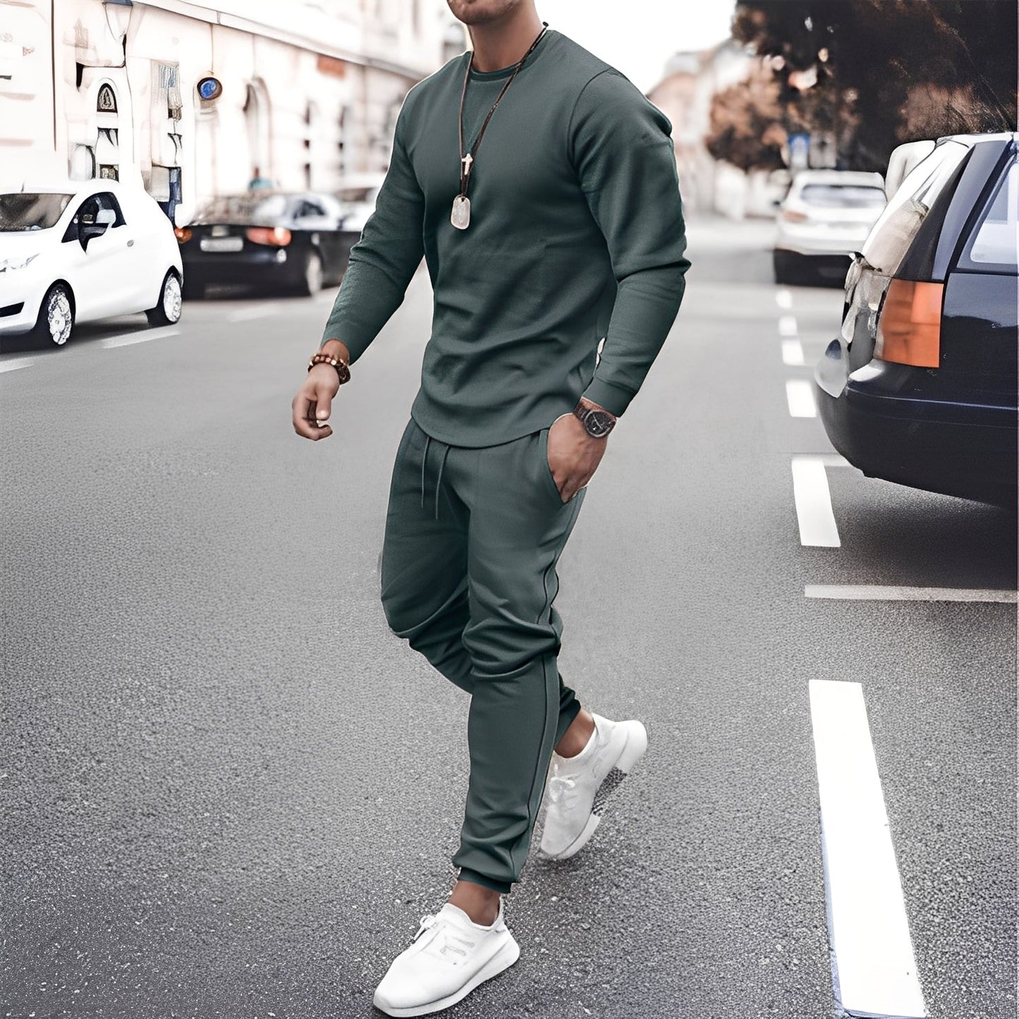 Ilyan - Pullover and pants define the trend for men