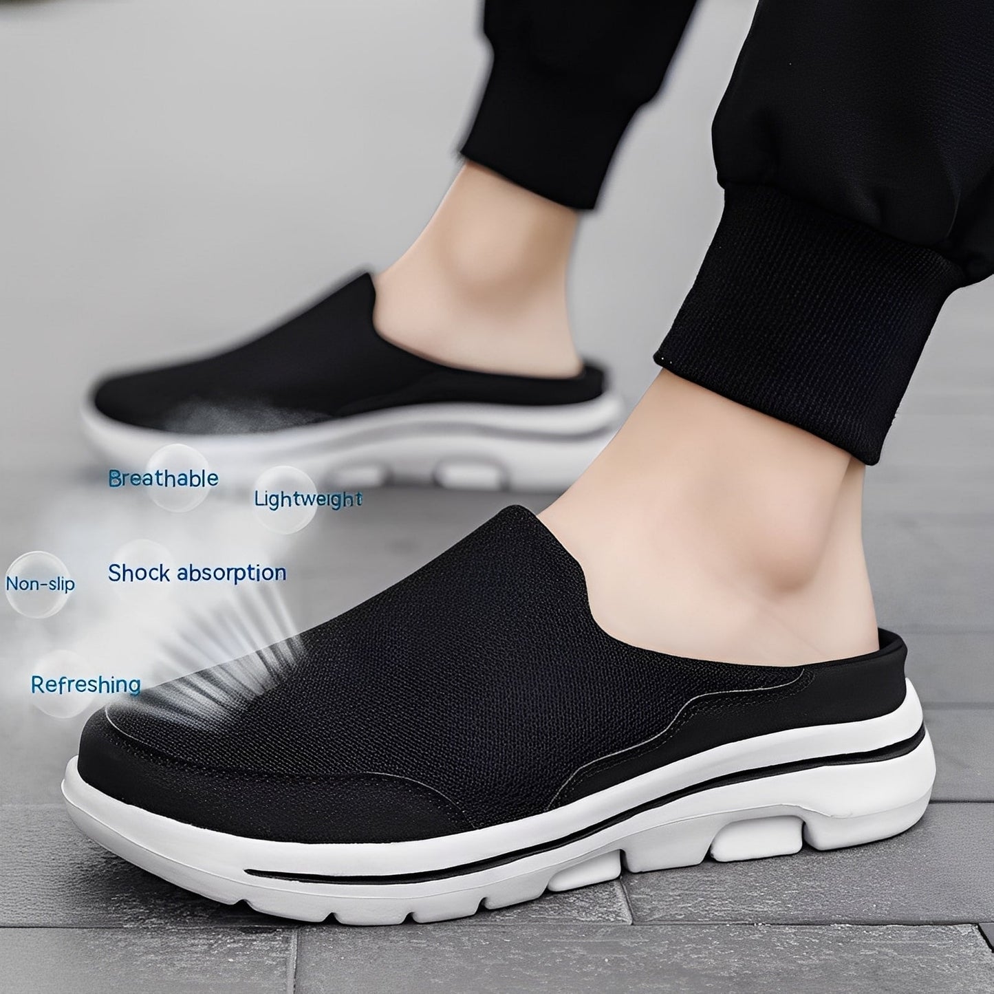 Harrison - Comfortable slip-on shoes with padded sole