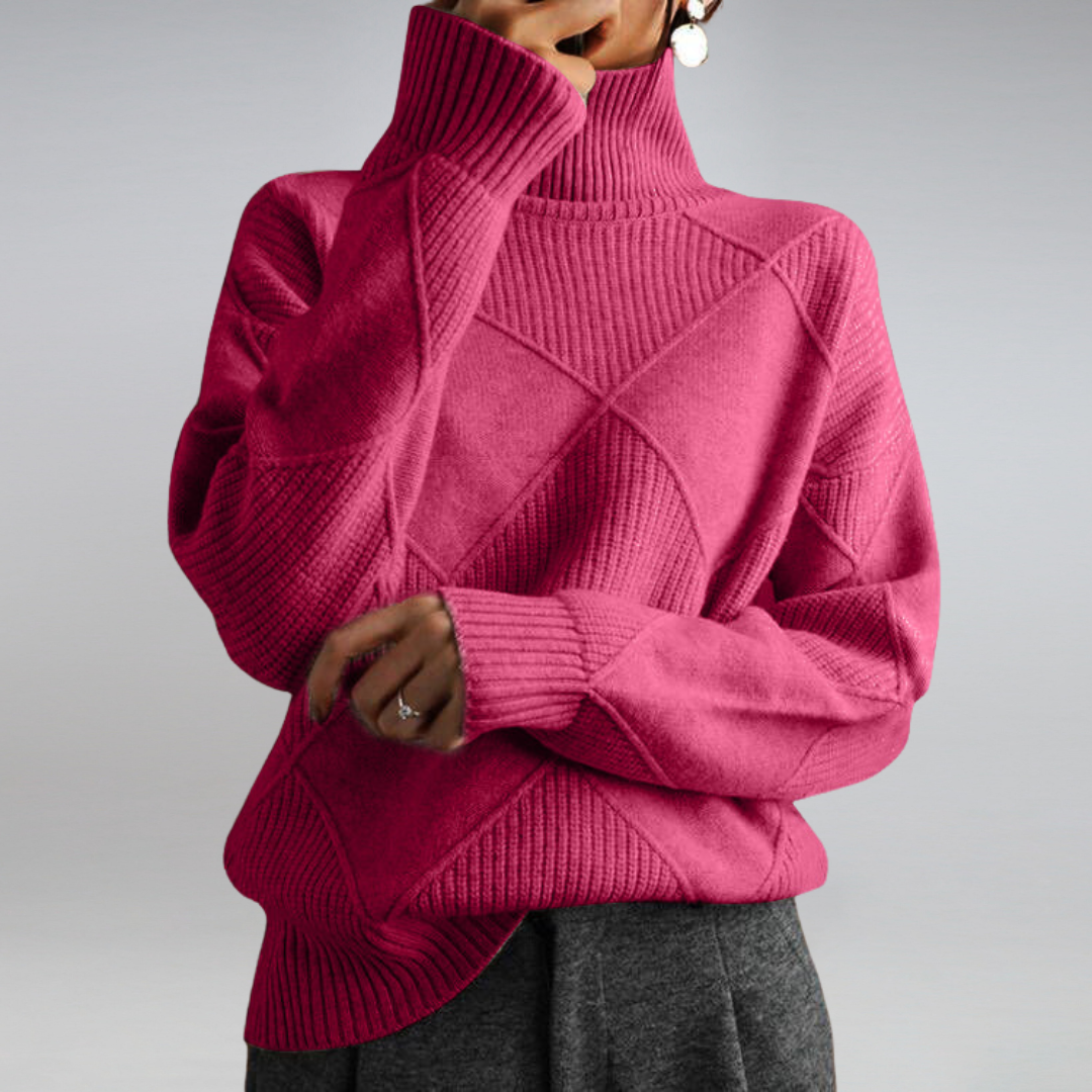 Camille - Damen Rollkragenpullover
