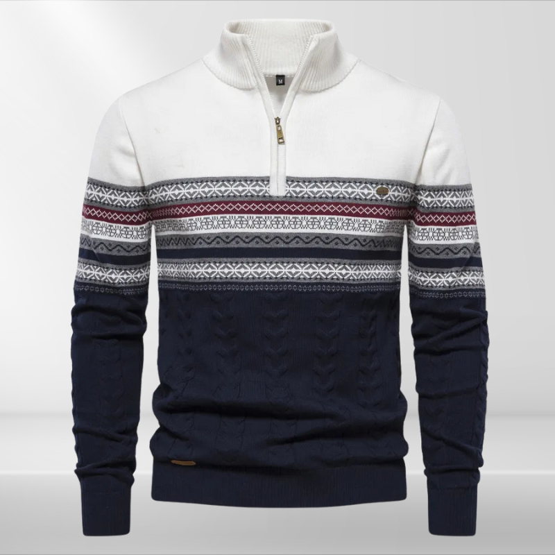 Rudy – Hochwertiger Retro-Pullover für Herren