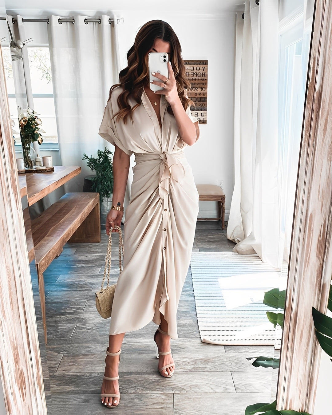 Antoinette - Elegant long women's dress