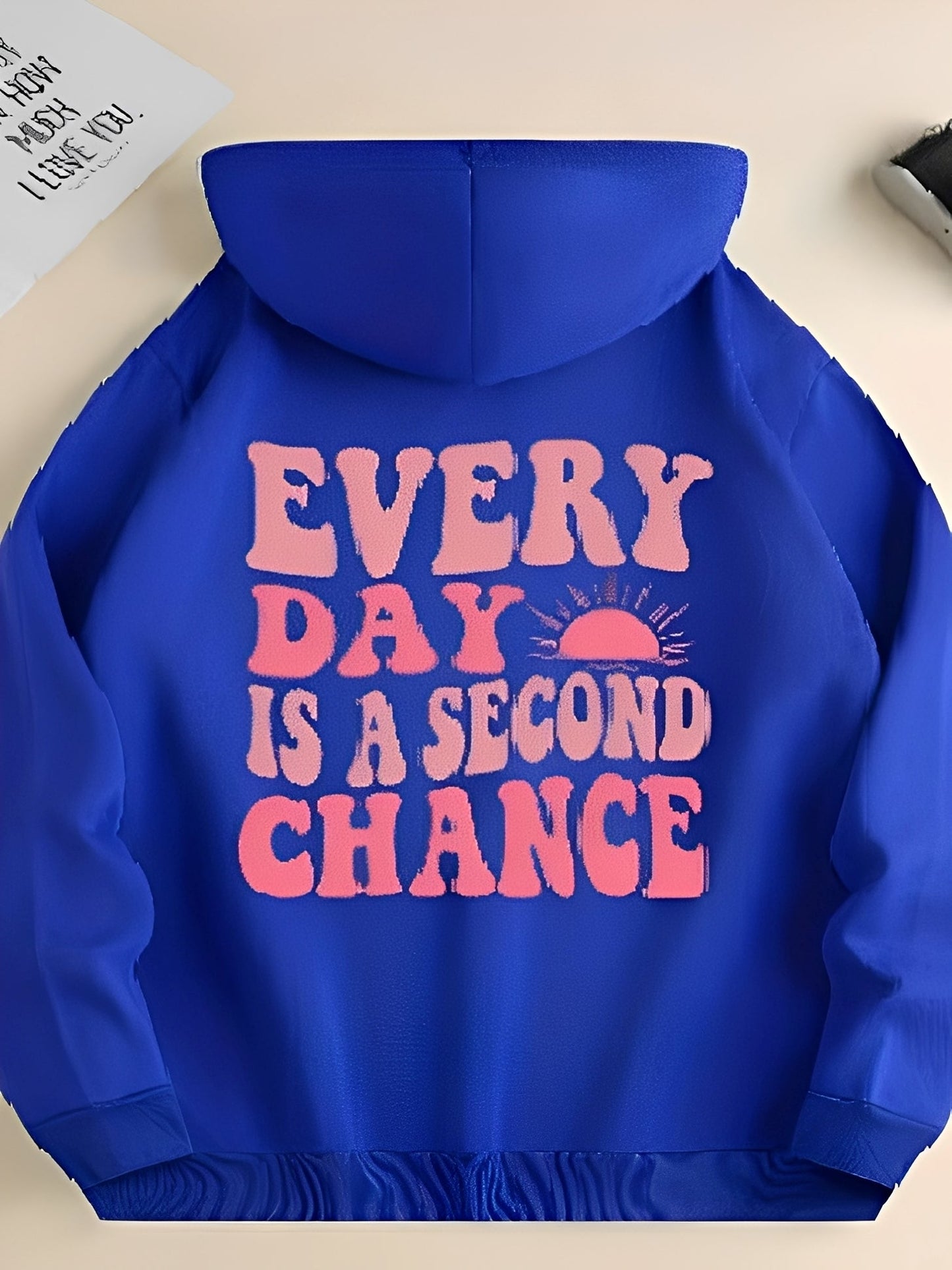 Daria – Gemusterter Baumwoll-Hoodie