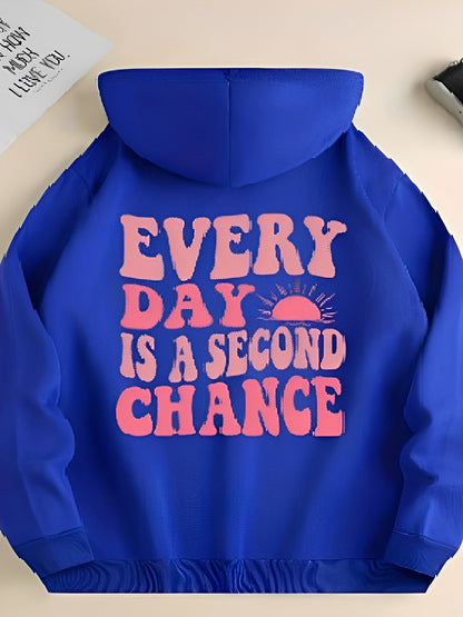 Daria – Gemusterter Baumwoll-Hoodie