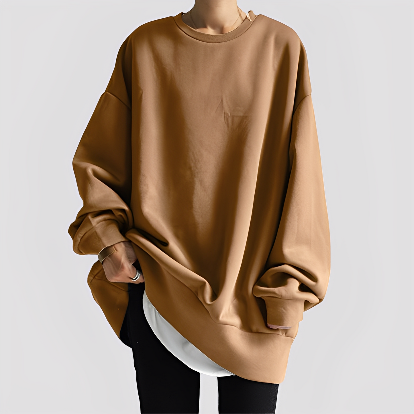 Estella - Women's Oversize Sweater in Modern Style