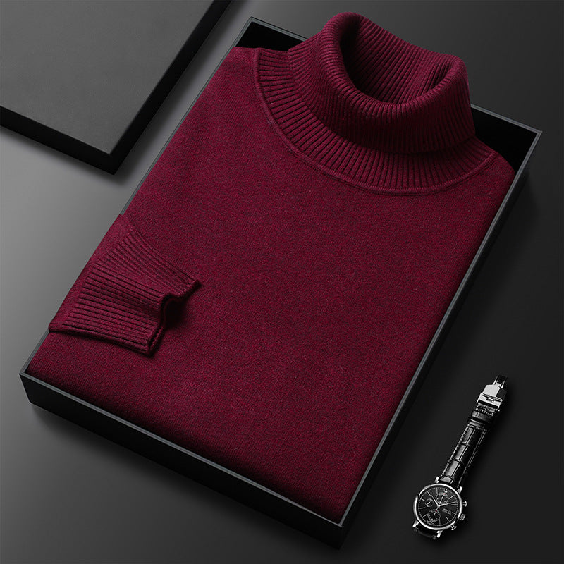 Patrick - Stylish, slim-fit men's turtleneck sweater