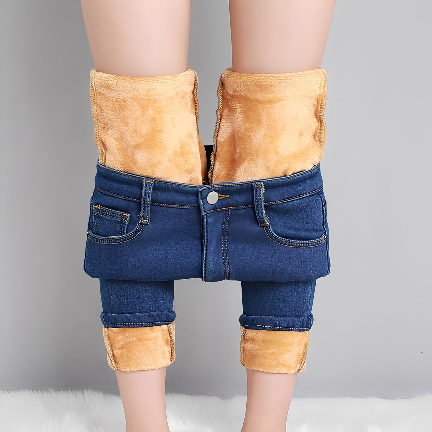 Betty - Cozy thermo skinny jeans for women