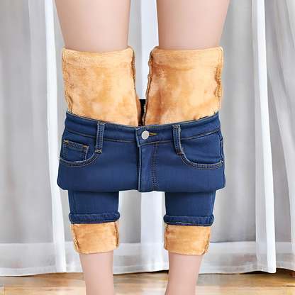 Betty - Cozy thermo skinny jeans for women