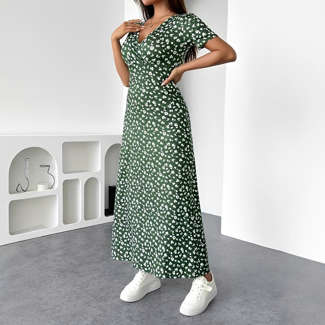 Reggie - Elegantes Maxikleid mit Blumenmuster