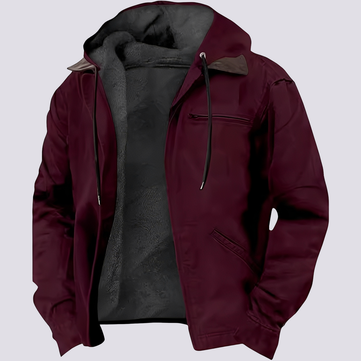 Harris - Locker geschnittene, wattierte Jacke mit Kapuze für Herren