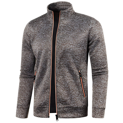 Clayton - Comfortable Fleece Pullover with Zipper for Men