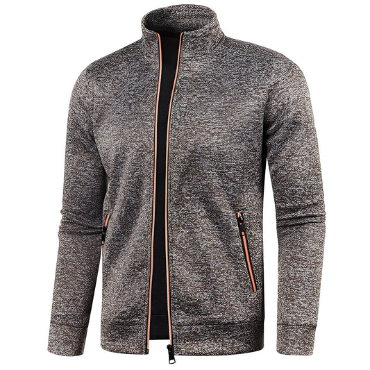 Clayton - Comfortable Fleece Pullover with Zipper for Men