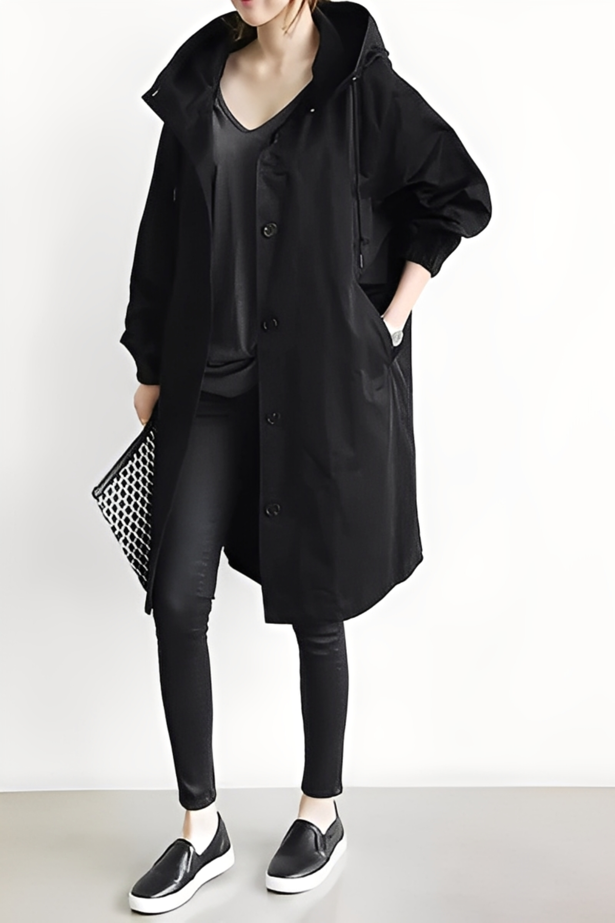 Evy - Eleganter und schlanker Regenmantel für Damen