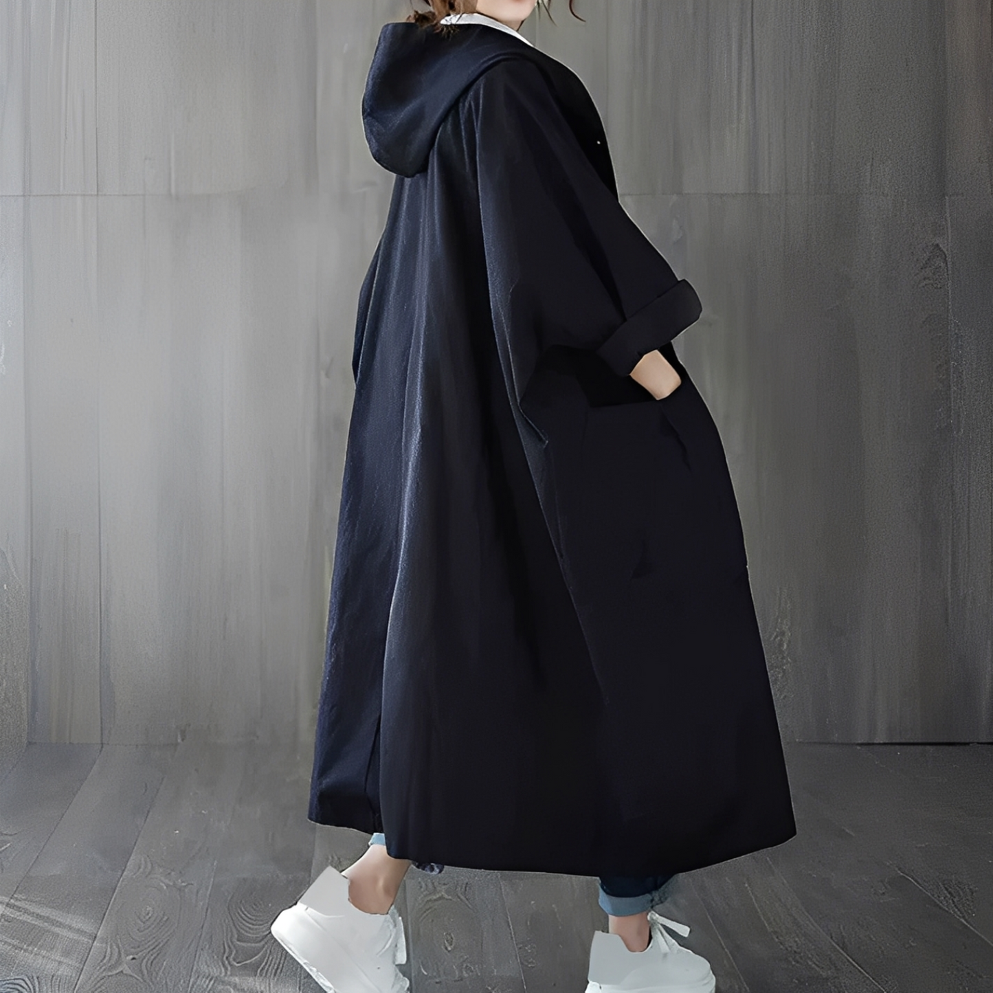 Dael - Damen Oversize-Trenchcoat