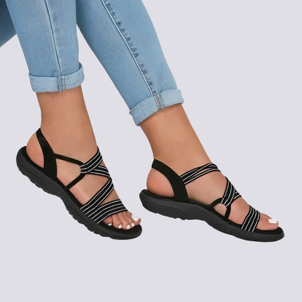 Abby - Damen-Sandalen - Ideal für lockere Strandtage
