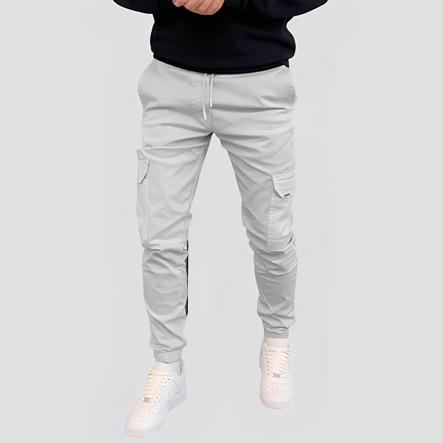 Brandon - Modern cargo jogging pants for men