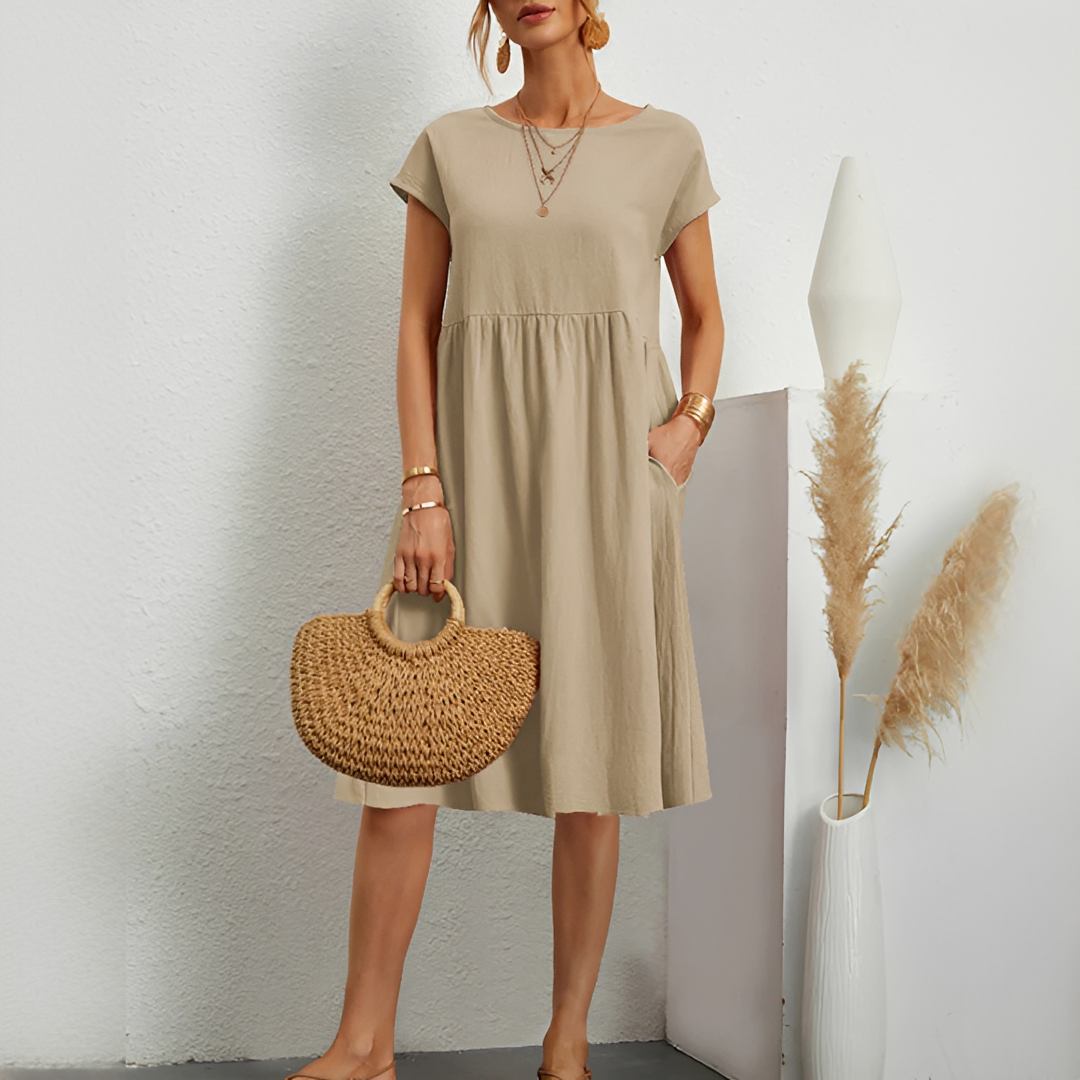 Evalyn - Elegantes Midikleid