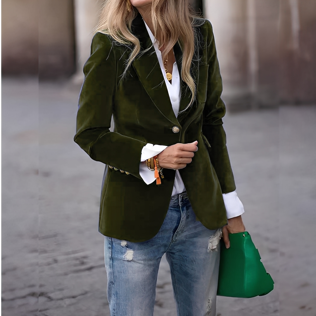 Lyliane - Classic, casual women's button jacket