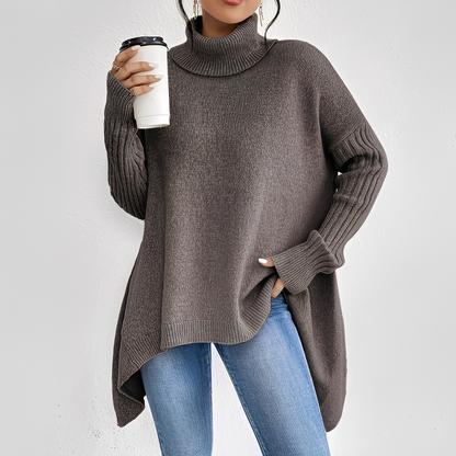 Maëlle - women's turtleneck sweater made of cashmere