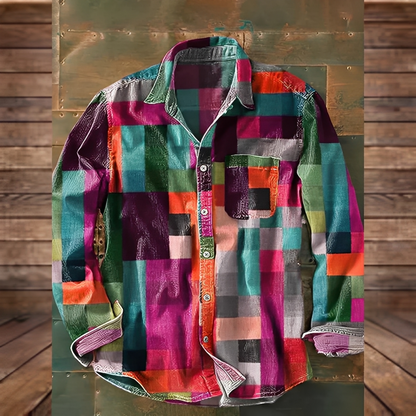 Gontran - Stylish shirt with useful pocket for men