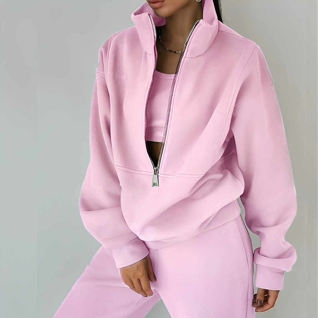 Mélissa - Loose Oversize Set made of Terry Cloth, Two-Piece