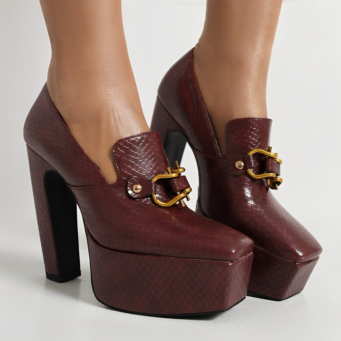 Jennie - Stilvolle Chunky-Heels