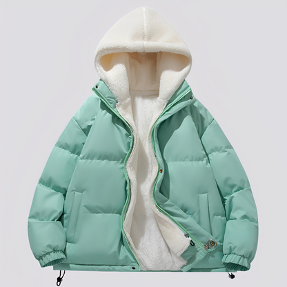 Gary - Herren-Kapuzenpullover mit Reißverschluss und warmem Innenfutter