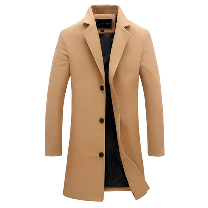 Stefan - Stylish wool coat for men
