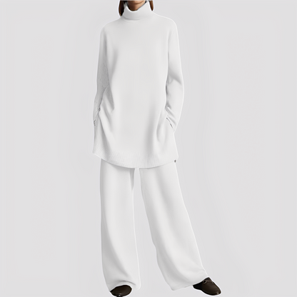 Jessica - Elegant lounge set with turtleneck for women