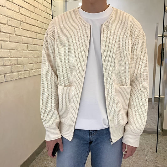 Lyam - Fashionable men's cardigan with pocket