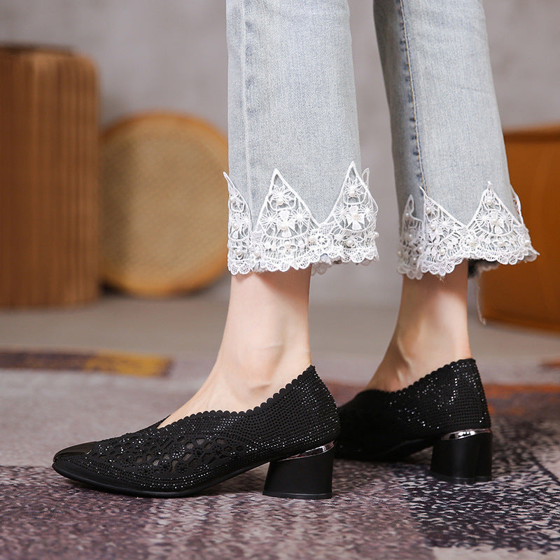 Rita - Modische Sandalen mit Ausschnitt für Damen