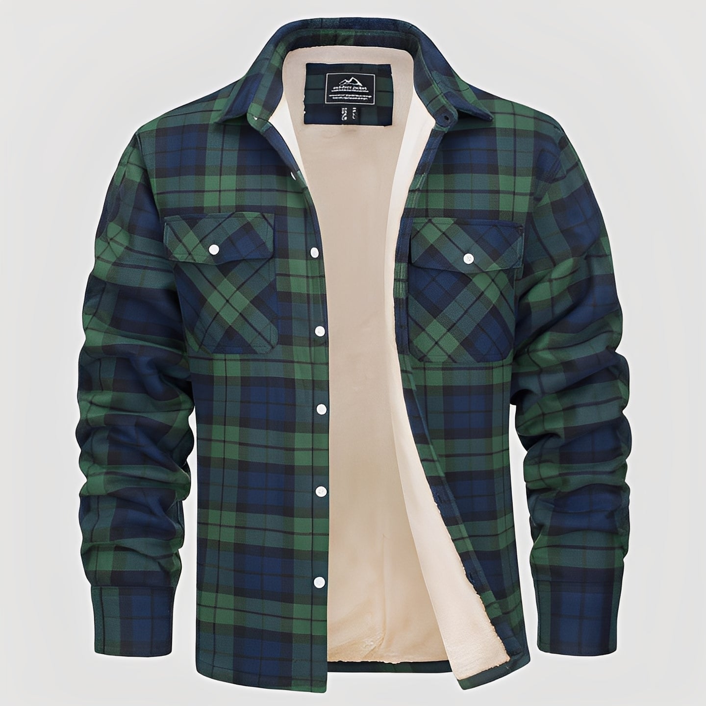 Albert - men's jacket with checkered design