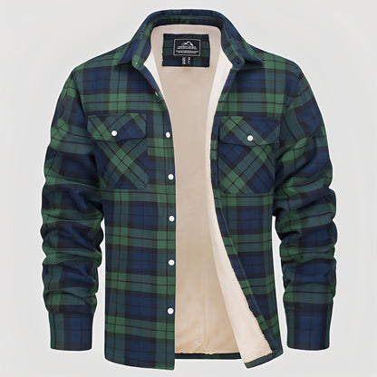 Albert - men's jacket with checkered design