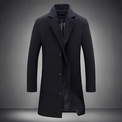January - Simple and warm winter coat for men