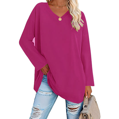 Laëtitia - Stylish, casual women's blouse with long sleeves