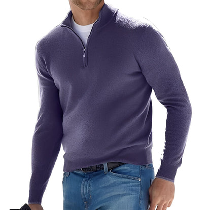 Ralph – Komfortabler Herren-Kaschmirpullover mit Zipper
