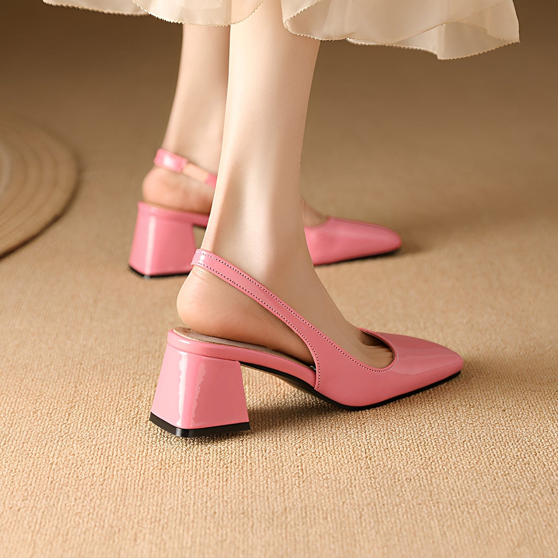 Kristen - Modische Schuhe mit eckigen Absätzen