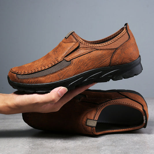 Fred - Modern Leather Loafers for Men