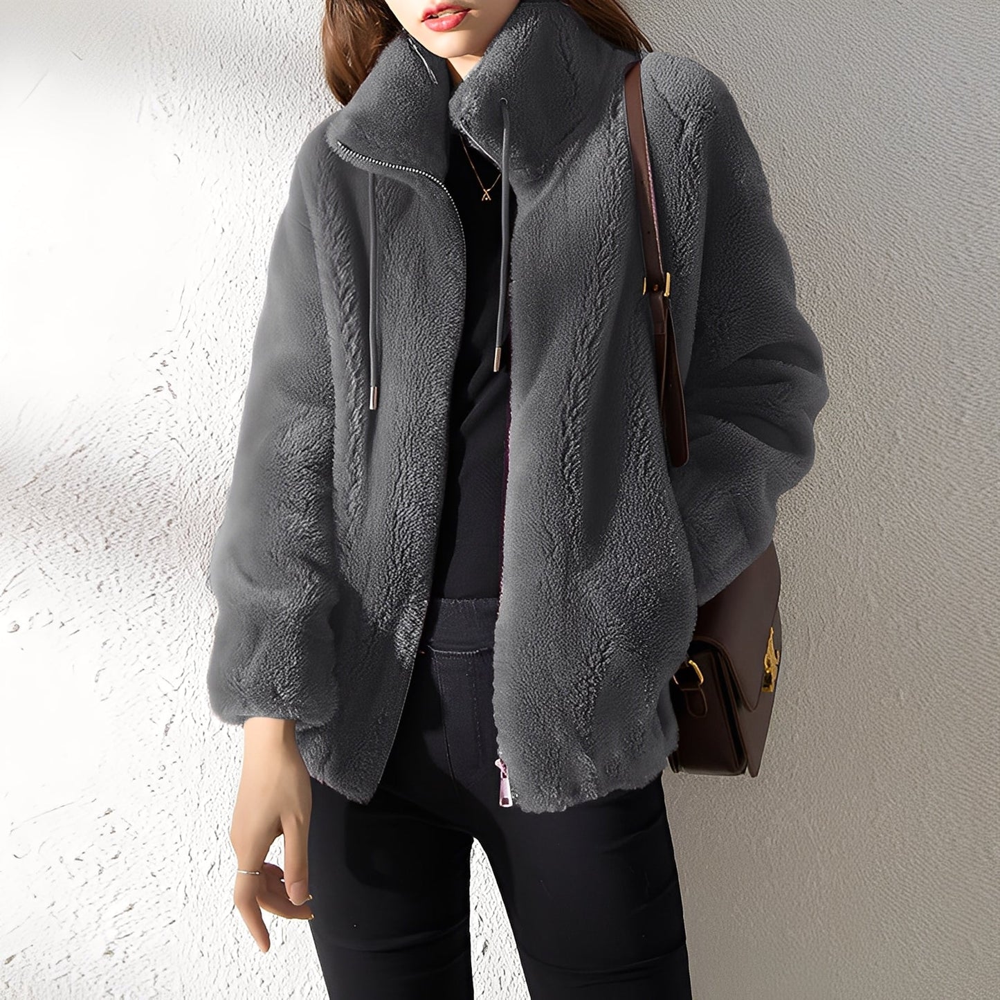 Alisson - Men's winter knit jacket, warm and fashionable