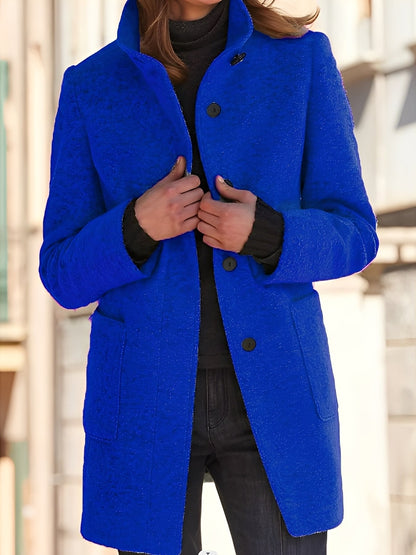 Julissa - Warmer winter coat with pockets for women