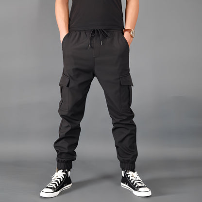 Ghislain - Wide Winter Cargo Pants for Men