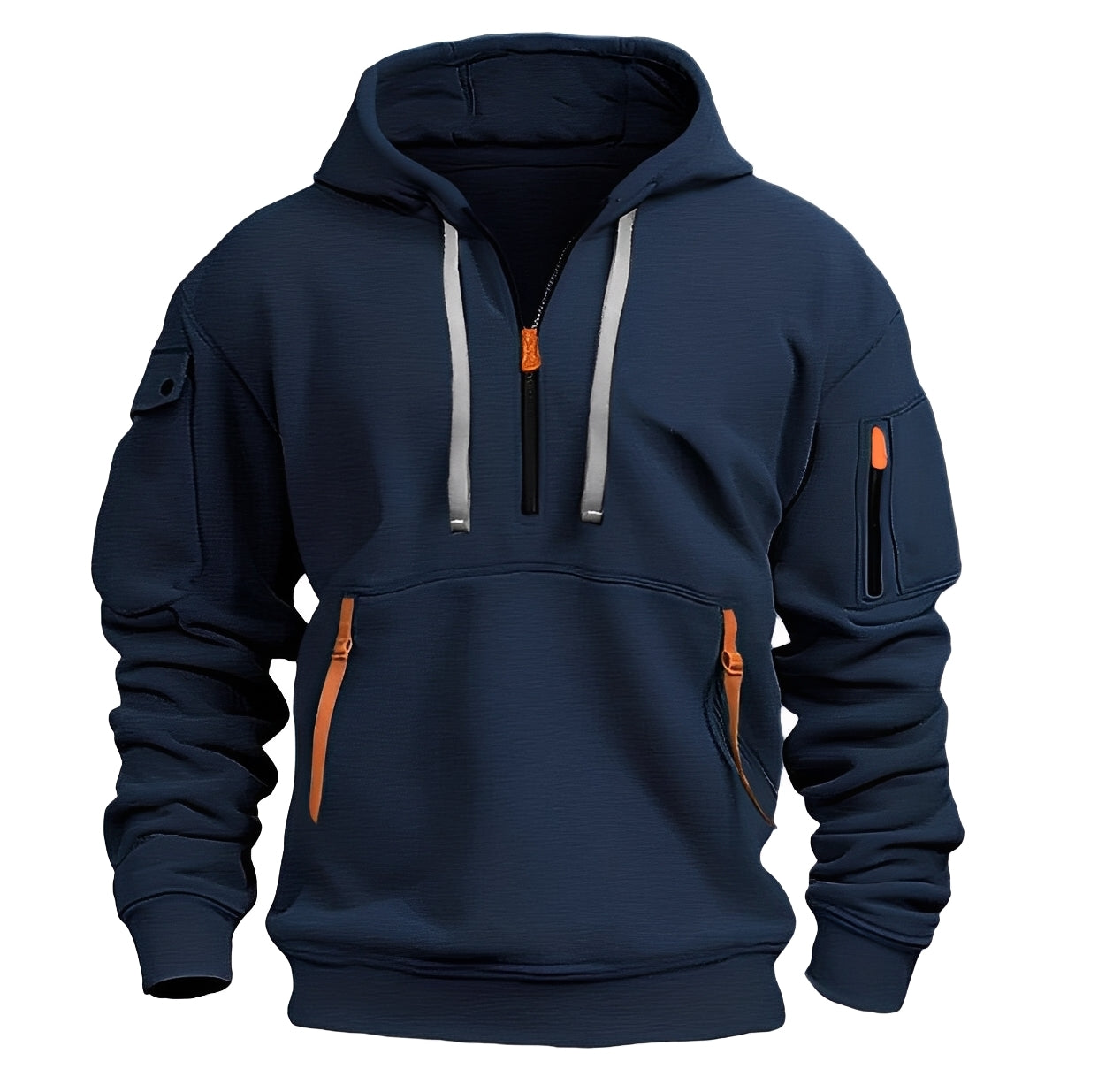 Burton - Stylischer Hoodie mit halbem Reißverschluss