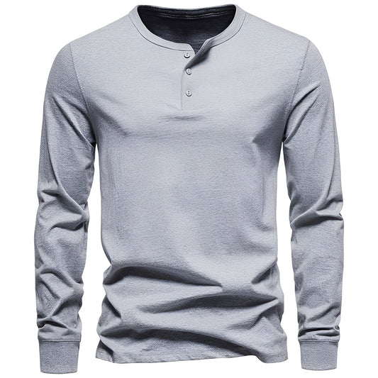 Nowell - Comfortable and soft long-sleeve shirt for men