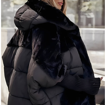 Barbara - Noble women's bomber jacket with hood