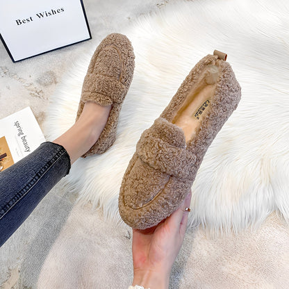 Mara - Warm winter moccasins for women