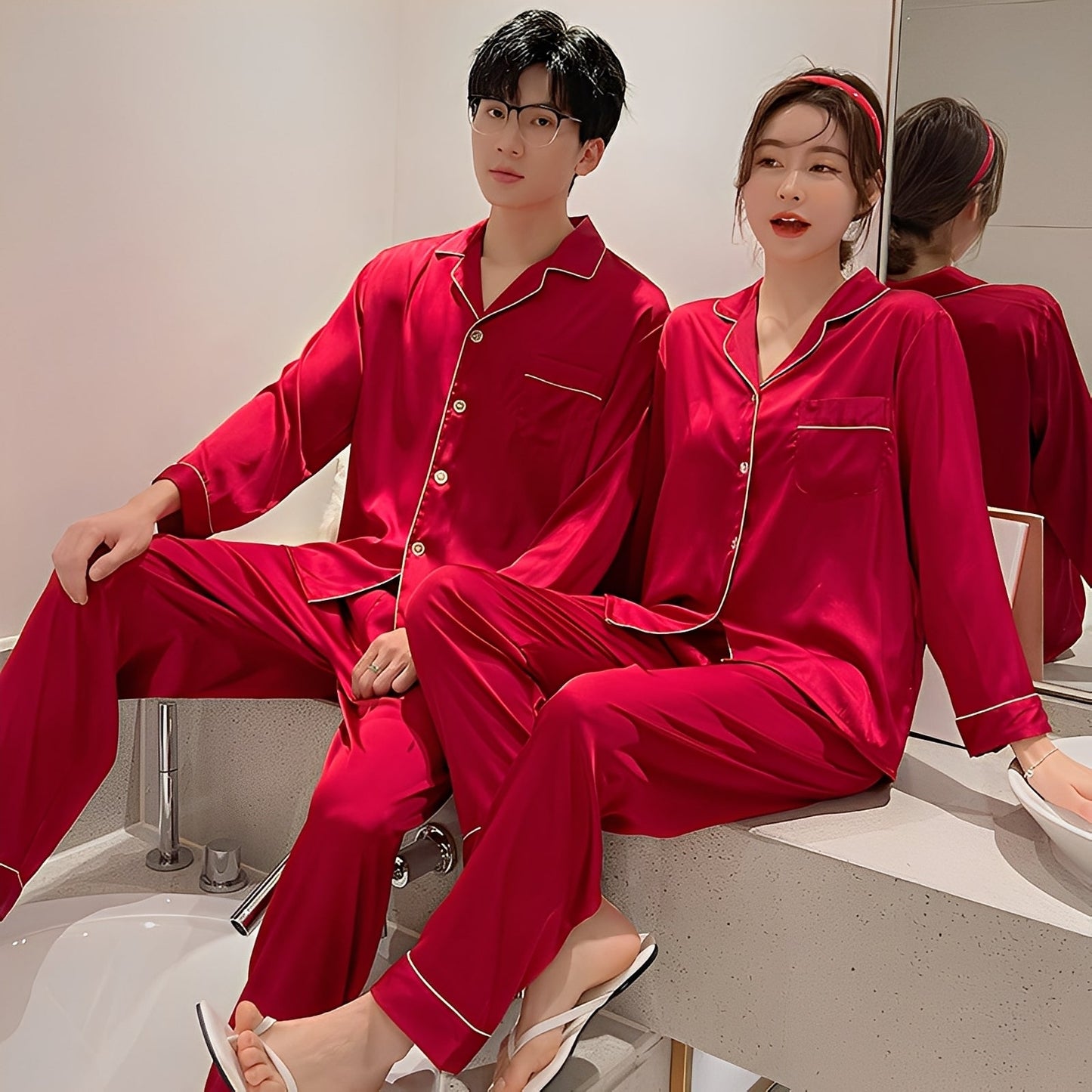 Ella - Elegant cashmere sweater for women set