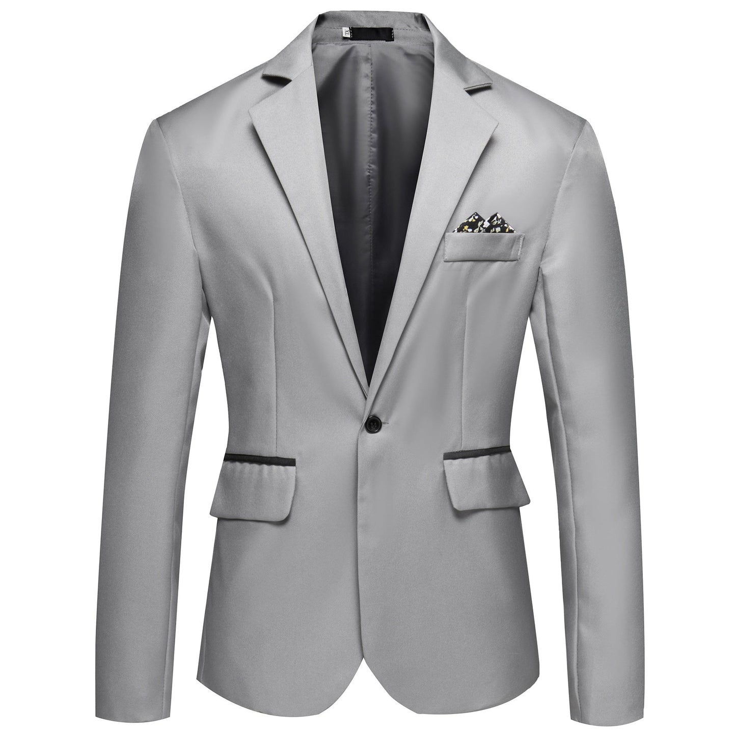 James - Elegant, tailored men's blazer with single-breasted design
