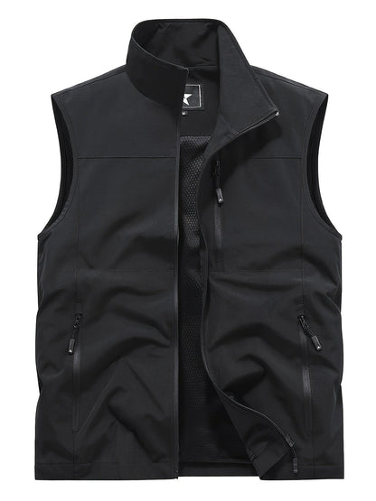 Enrico – Vest with zipper pockets