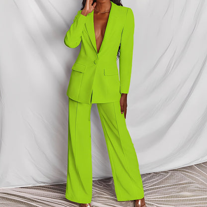 Lara - Elegant women's set with blazer and adjustable pants