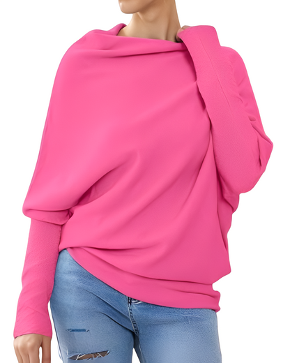 Gabrielle - Schicker Damenpullover mit freien Schultern